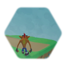 Crash Bandicoot on the run test