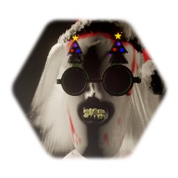 Santa Art the clown (With Sunglasses and Chainsaw)