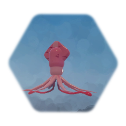 Icelantic giant squid