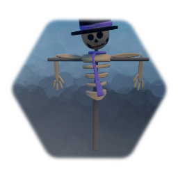 Scarecrow skeleton