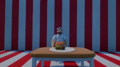 Crazy dave burger race