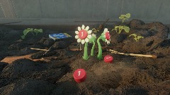 Pikmin test scen