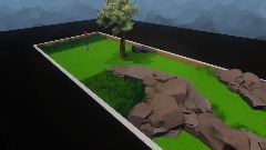 Hole 1 - Path of grass