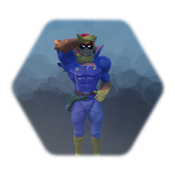 Captain Falcon Taunt Animation