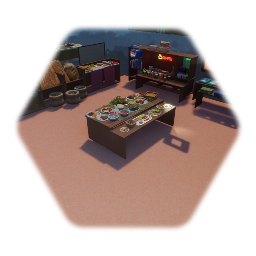 Small Market Food Buffet  Dreams Community