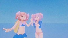 Tieno and Teia ( swimsuit )