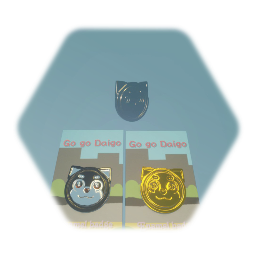 Go Go Daigo!  Enamel Pins