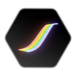 Neon Rainbow Short Slide