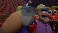 Me and da bois eating