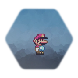 Remix of Super Mario World - Mario Sprite made by ME NOT REMEX
