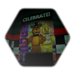 FNAF CELEBRATE POSTER