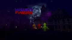 Waluigi's Mansion Title Screen