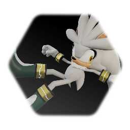 Modern Silver The Hedgehog CGI Rig V1