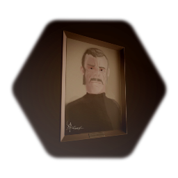 Cave Johnson Portrait - PORTAL 2