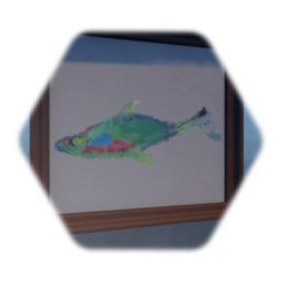 Fish painting