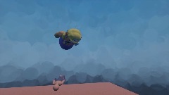 Wario tries to fly