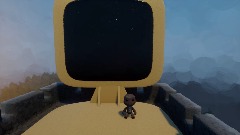 Sackboy in the castle