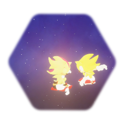 SUPER SONIC AND SUPER Shadow