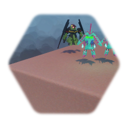 Sd Super Deformed Riku's Robot Qubeley Papillon Colors