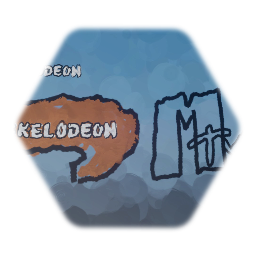 Black Outlined Nickelodeon logo, and the changing MTV Logo