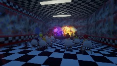 Fnaf Scene with crowd Remixable
