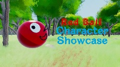 Red Ball 3D Character Showcase