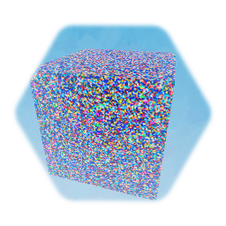 Glitch Rainbow Block