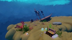 Underwater Sea Scene