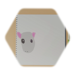Colugo Face Drawning