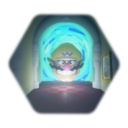 Wario Apparition hallway