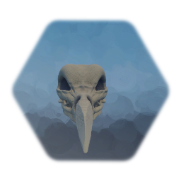 Moon knight Khonshu's head