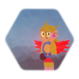 Paper SuperSonic305 but Lilac The Dragon V2