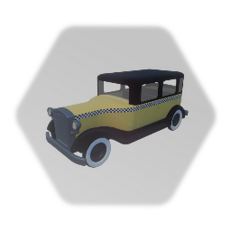 1930s taxi car