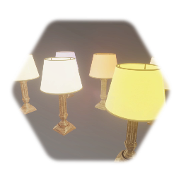6 Textured Lamps