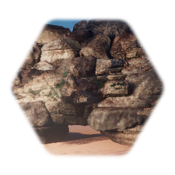 Realistic Rock Formation 4% Thermo