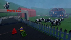 Mario kart 9 moo moo meadows with cpu