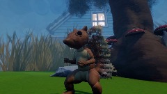 Squirrel with tail :)