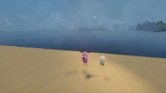 Courage and Little Muriel in Emerald coast