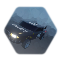 Daytona USA Styled Car of Tomorrow Rowdy Burns