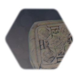 Old Pattern Stone Block