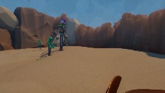 Badlands (bubble hands) demo