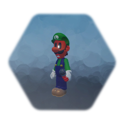 I Hate You Luigi But I Animated Into a FnF Character (Idle)