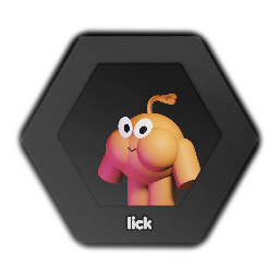 <clue>  stylized | lick | cut the rope 2