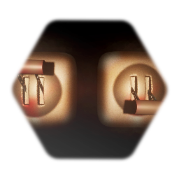 Rusty lever with animation and sound