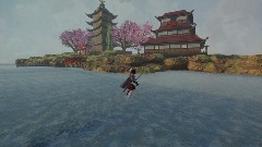 Ghost of Tsushima training scene