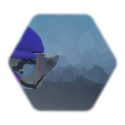 Waluigi head