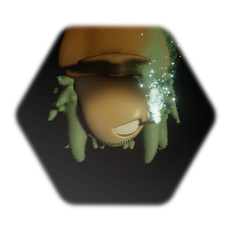 Realistic gar cello head