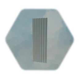 Pilaster Body - Fluted Tall