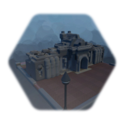 Steampunk building - FF7