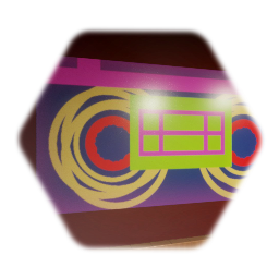 Wall art "Be Kind Please Rewind" Painting